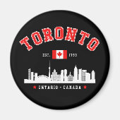 Toronto Canada Skyline City Magnet (Vorne)