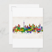 Toronto Canada Skyline Einladungspostkarte (Vorne/Hinten)