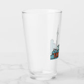 Toronto Canada Skyline Glas (Rechts)