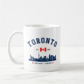 Toronto Canada Skyline Kaffeetasse (Links)