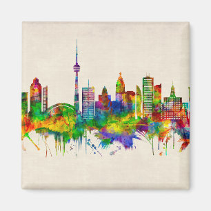 Toronto Canada Skyline Magnet
