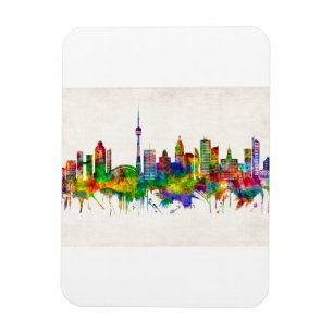 Toronto Canada Skyline Magnet