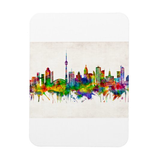 Toronto Canada Skyline Magnet (Vertikal)