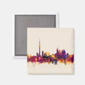 Toronto Canada Skyline Magnet (Vorderseite/Rückseite)