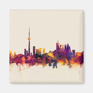 Toronto Canada Skyline Magnet