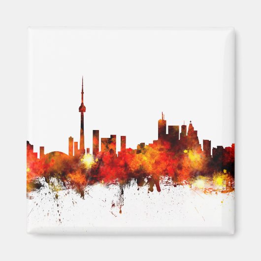 Toronto Canada Skyline Magnet (Vorne)