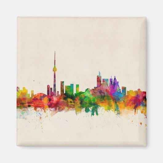 Toronto Canada Skyline Magnet (Vorne)