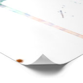 Toronto Canada Skyline Poster (Ecke)