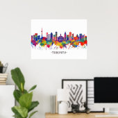 Toronto Canada Skyline Poster (Heimbüro)