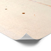 Toronto Canada Skyline Poster (Ecke)