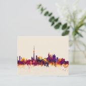 Toronto Canada Skyline Postkarte (Stehend Vorderseite)