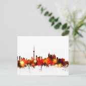 Toronto Canada Skyline Postkarte (Stehend Vorderseite)
