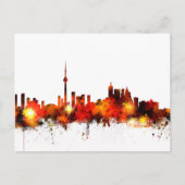 Toronto Canada Skyline Postkarte (Vorderseite)
