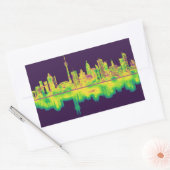 Toronto Canada Skyline Rechteckiger Aufkleber (Umschlag)