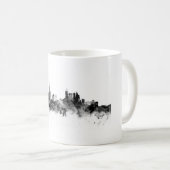 Toronto Canada Skyline Schwarz-weiß Kaffeetasse (VorderseiteRechts)