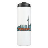 Toronto Canada Skyline Thermosbecher (Vorderseite)