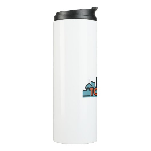 Toronto Canada Skyline Thermosbecher (Nach links gedreht)