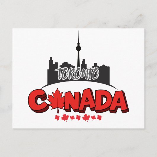 Toronto Canada Souvenir Postkarte (Vorderseite)