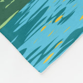 Toronto Canada Travel Art Vintag Fleecedecke (Ecke)