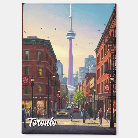 Toronto Canada Travel Magnet (Vorderseite)