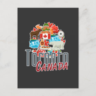 Toronto Canada Vintag Postkarte