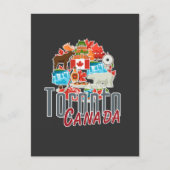 Toronto Canada Vintag Postkarte (Vorderseite)