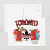 Toronto Canada Vintag Postkarte (Vorne/Hinten)