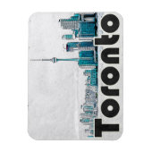 Toronto Canada Vintage Travel Magnet (Vertikal)