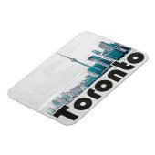 Toronto Canada Vintage Travel Magnet (Linke Seite)