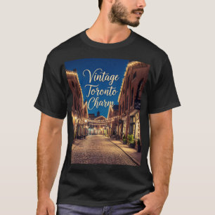 Toronto Charm Woven in Brick & Light T-Shirt