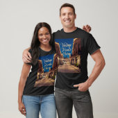Toronto Charm Woven in Brick & Light T-Shirt (Unisex)