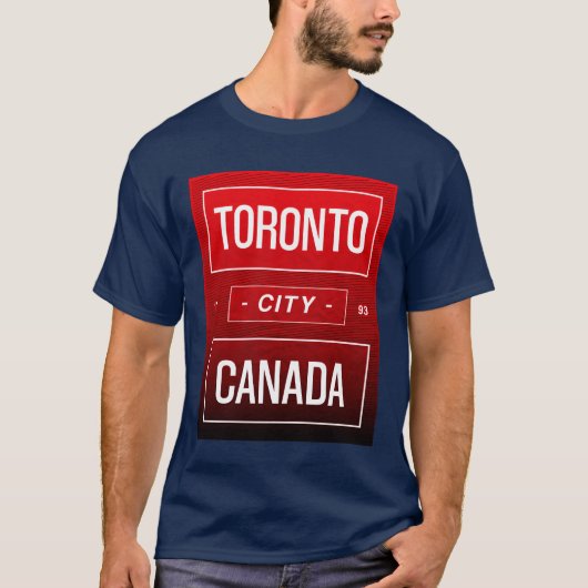 Toronto City Junge T-Shirt (Vorderseite)