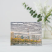 Toronto City Skyline, CN Tower, Kanada, Postcard Postkarte (Stehend Vorderseite)