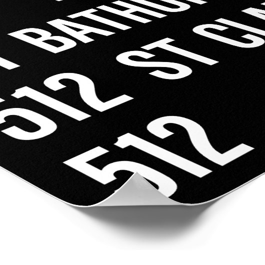 Toronto CLRV/ALRV Streetcar Rollsign Poster (Ecke)