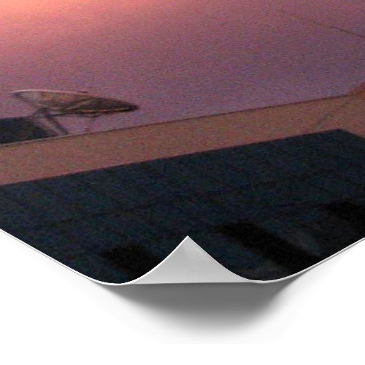 TORONTO, CN TOWER 36" x 24", Poster (Ecke)