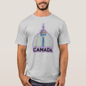 Toronto CN Tower Canada Landmark Graphic Tee (Vorderseite)