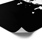 Toronto Crack Smoking Mayor Rob Ford Poster (Ecke)