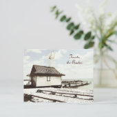 Toronto, die Strände, Rettungsschwimmer Postkarte (Stehend Vorderseite)