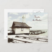 Toronto, die Strände, Rettungsschwimmer Postkarte (Vorne/Hinten)