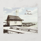 Toronto, die Strände, Rettungsschwimmer Postkarte (Vorderseite)