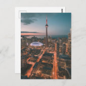 Toronto Downtown City City, Toronto Downtown Art Postkarte (Vorne/Hinten)