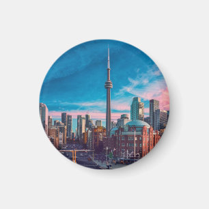 Toronto Downtown Cityscape, Toronto Zentrum, Kunst Magnet