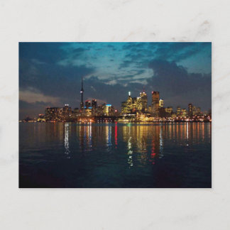 Toronto DownTown Spektakel CNTower Wasserfront Spa Postkarte
