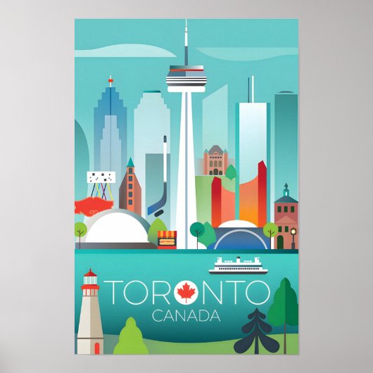 Toronto Druck Poster (Vorne)