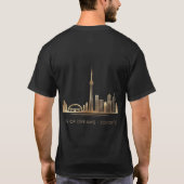 Toronto Eleganz - Skyline Statement Tee (Rückseite)