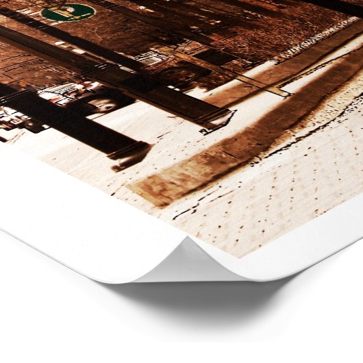 Toronto-Flacheisen-Gebäude Poster (Ecke)