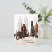 Toronto, Flacheisen-Gebäude Postkarte (Stehend Vorderseite)