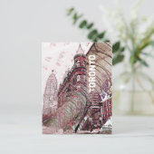 Toronto Flacheisen-Gebäude-Postkarte Postkarte (Stehend Vorderseite)