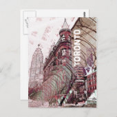 Toronto Flacheisen-Gebäude-Postkarte Postkarte (Vorne/Hinten)