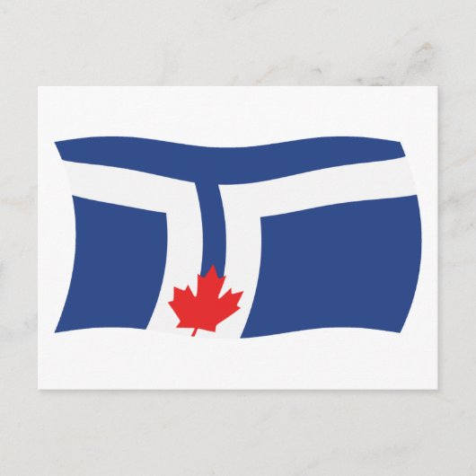 Toronto Flag Postkarte (Vorderseite)